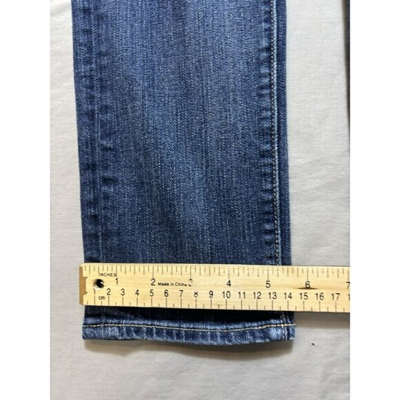 PAIGE | Women's Jeans Skyline Ankle Peg Size 27 Blue Low-Rise Straight 30x27 - Picture 2 of 9